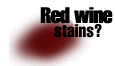 Red Wine spilled on carpet